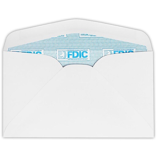 LUX 6 3/4 Regular Envelopes (3 5/8 x 6 1/2) 1000/Pack, 24lb. White w