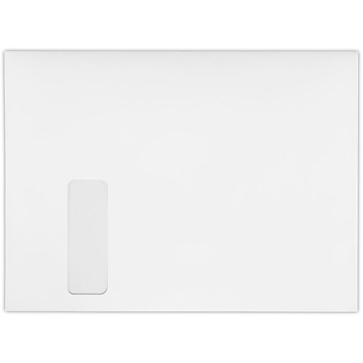Shop Staples for LUX 9 x 12 Booklet Window Envelopes 1000/Pack, 28lb
