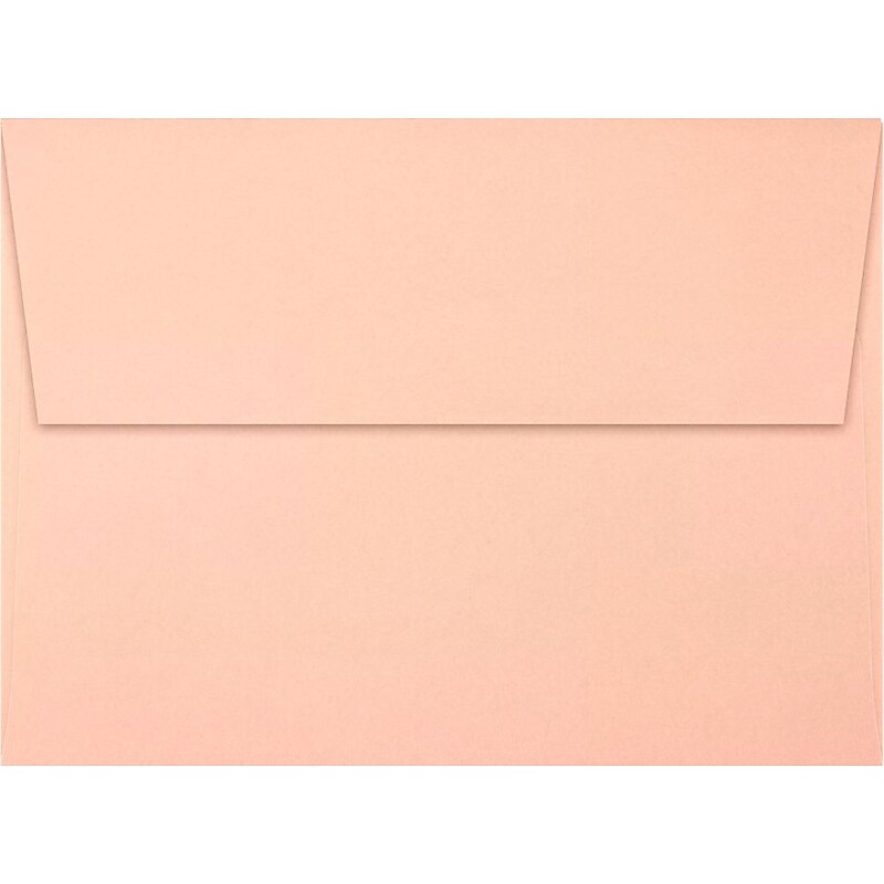 LUX A7 Invitation Envelopes (5 1/4 x 7 1/4) 50/Pack, Blush (LUX-4880-39-50) image 1