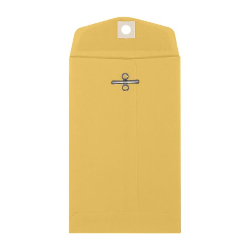 LUX  4 x 6 3/8 Kraft Open End - 32lb. Brown Kraft 50/Pack, 32lb. Brown Kraft (WS-5504-50) image 1