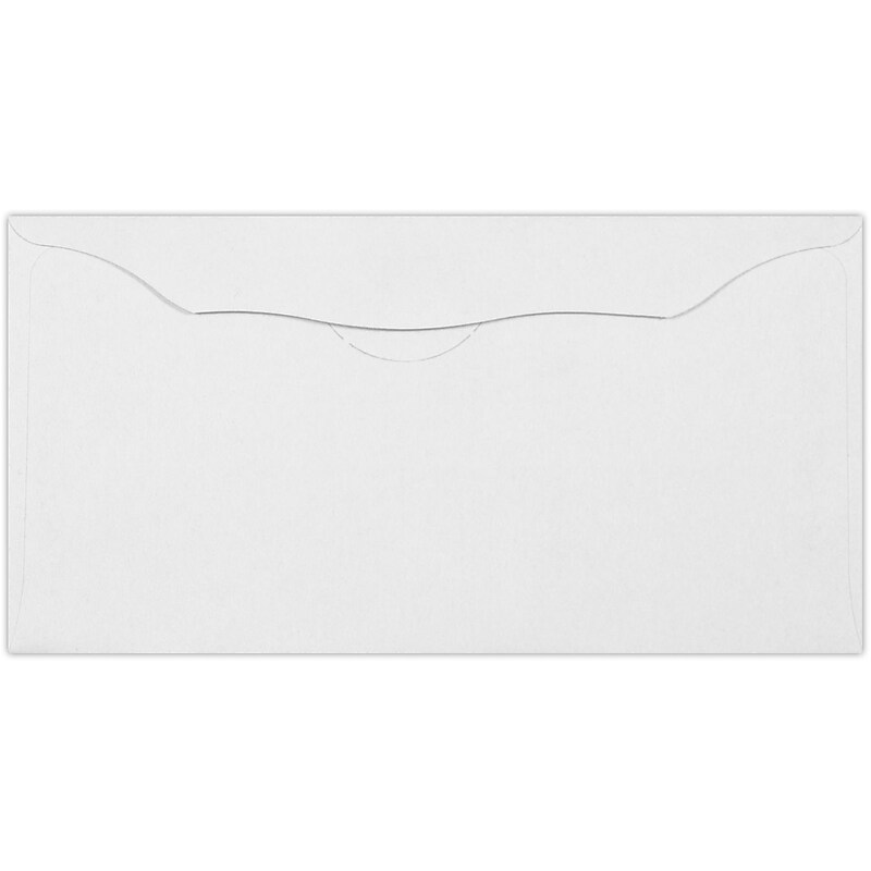 LUX Offering Envelopes (3 1/8 x 6 1/4) 50/Pack, White (WS-7605-50) image 1