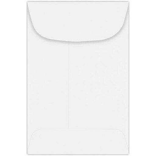 Shop Staples for LUX 4 Coin Envelopes (3 x 4 1/2) White Wove 500