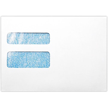 LUX W-2 / 1099 Envelopes (5 3/4 x 8) 50/Pack, White (7489-W2-50)