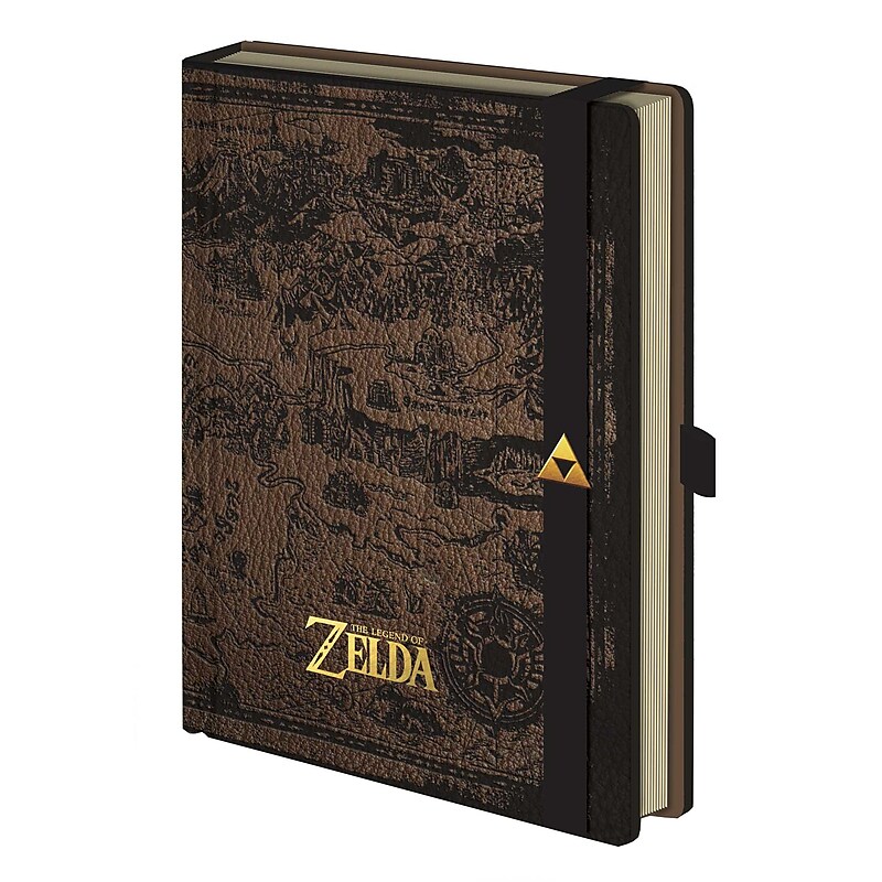 Pyramid America Legend of Zelda - Hyrule Map Premium Journal  A5 Multicolor (SR72123) image 1
