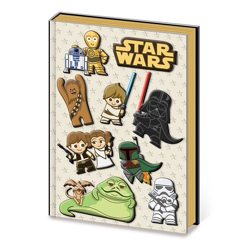 Pyramid America Star Wars - Kawaii Soft PVC Embellished Premium Journal  A5 Multicolor (SRA91576) image 1