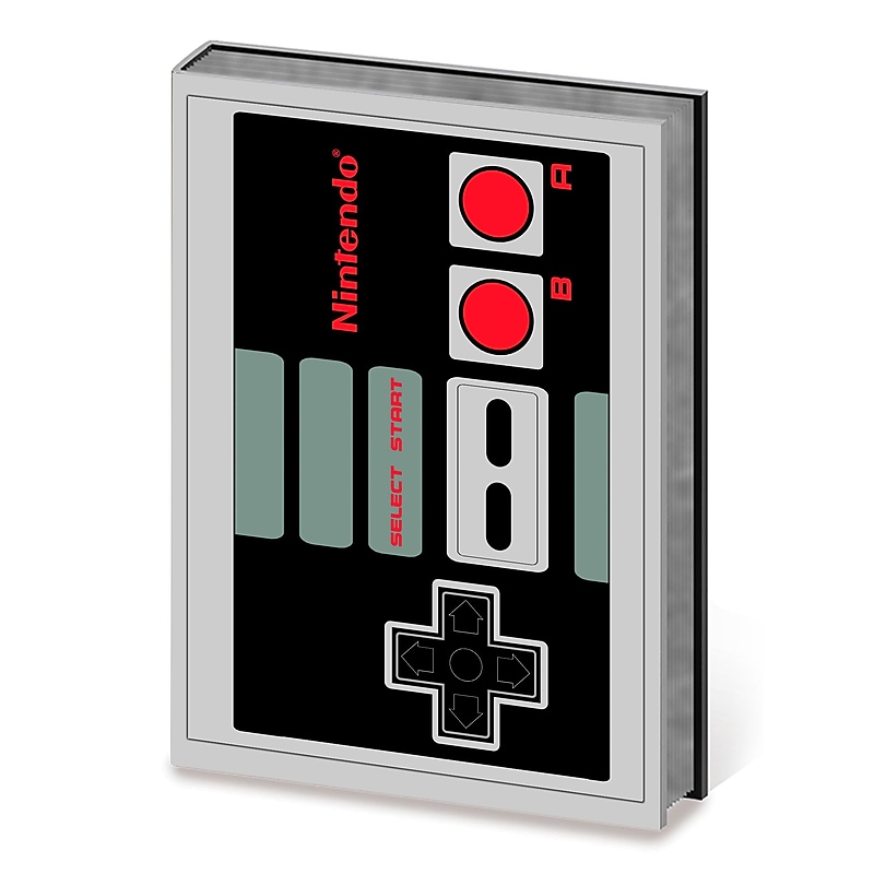 Pyramid America Nintendo Controller Soft PVC Covered Premium Journal  A5 Multicolor (SRA91514) image 1