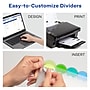Avery Style Edge Insertable Plastic Dividers, 8 Tab, Multicolor (11201)~#|#~sp58981300_sc7