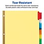 Avery Big Tab Insertable Paper Divider, 8 Tabs, Multicolor, 1 Set (11111)~#|#~sp58981314_sc7