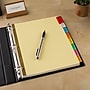 Avery Big Tab Insertable Paper Divider, 8 Tabs, Multicolor, 1 Set (11111)~#|#~sp58981315_sc7