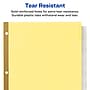 Avery Big Tab Insertable Paper Dividers, Clear 8 Tab, Buff  (11112)~#|#~sp58981321_sc7
