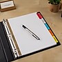 Avery Big Tab Insertable Paper Dividers, Assorted Color 5 Tab, White (11121)~#|#~sp58981331_sc7