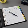 Avery Style Edge Insertable Plastic Dividers, 5-Tab, Assorted,  120/Carton~#|#~sp58981385_sc7