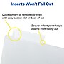 WorkSaver Insertable Tab Index Dividers, 8-Tab, 8-1/2 x 11, Clear, 24 Sets/Box~#|#~sp58981489_sc7