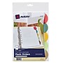 Avery® Style Edge Insertable Plastic Dividers, 5-Tab, Assorted, 5 1/2" x 8 1/2"~#|#~s1067078_sc7