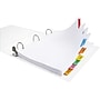 Avery Big Tab Insertable Extra Wide Insertable Dividers, 8-Tab, White, 1/Set (11222)~#|#~sp58981639_sc7