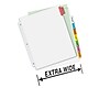 Avery Big Tab Insertable Extra Wide Insertable Dividers, 8-Tab, White, 1/Set (11222)~#|#~sp58981740_sc7