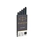 Parker Quink Fountain Cartridges Pen Refill, Black Ink, 5/Pack (1950402)~#|#~sp59055584_sc7