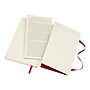 Moleskine Classic Professional Notebook, 3.5" x 5.5", Wide Ruled, 96 Sheets, Scarlet Red (854597)~#|#~sp59055802_sc7
