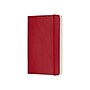 Moleskine Classic Professional Notebook, 3.5" x 5.5", Wide Ruled, 96 Sheets, Scarlet Red (854597)~#|#~sp59055804_sc7