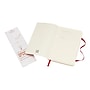 Moleskine Classic Professional Notebook, 3.5" x 5.5", Wide Ruled, 96 Sheets, Scarlet Red (854597)~#|#~sp59055805_sc7