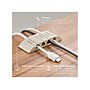 UT Wire Charger Station Cable Tie, 2.69", Ivory (UTW-CS06-VY)~#|#~sp59055886_sc7