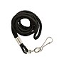 Staples Lanyards with Swivel Hook, 36" Length, Nylon, Black, 5/Pack (51922)~#|#~sp59055922_sc7