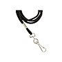 Staples Lanyards with Swivel Hook, 36" Length, Nylon, Black, 5/Pack (51922)~#|#~sp59055923_sc7