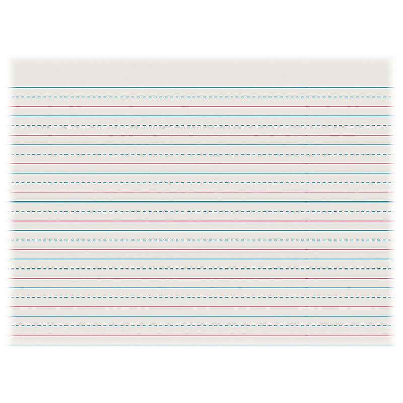 Multi-Program Handwriting Papers, 100 Sheets/Pack (91512) image 1