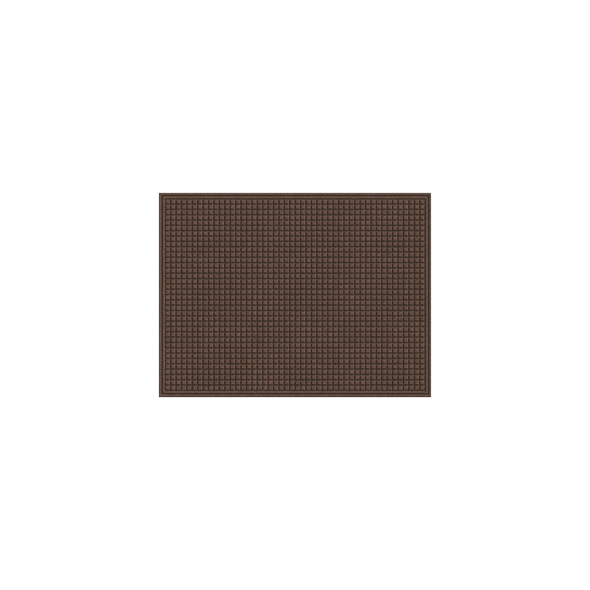 Apache Mills Ecomat Squares Entrance Mat, 48″ x 36″, Walnut (60-880-2123) Sansujyuku sansujyuku.com