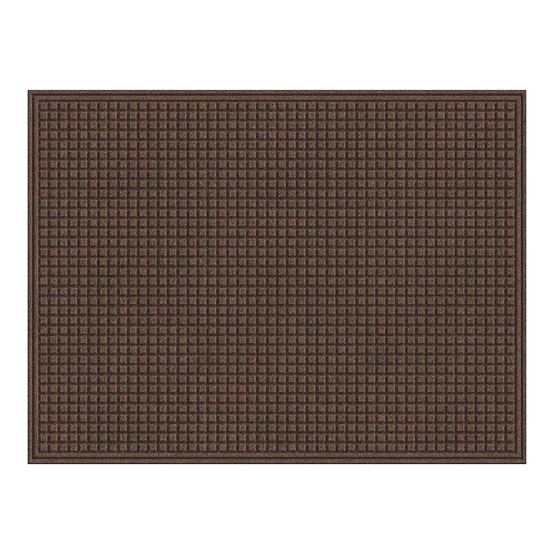 Apache Mills Ecomat Squares Entrance Mat, 48" x 36", Walnut (60-880-2123) image 1