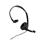 GE Noise Canceling Mono Hands-Free Headset, Over-the-Head, Black (98999)~#|#~sp59056031_sc7