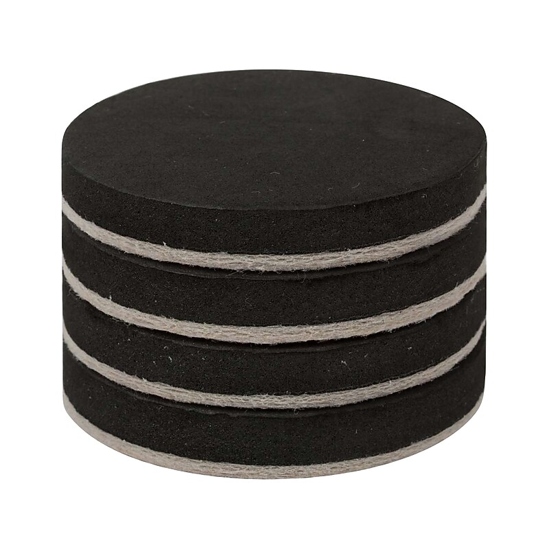 Duck Hard Floor Sliders, Brown, 4/Pack (284858) image 1