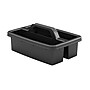 Suncast Commercial 2-Compartment Cleaning Caddy, Black Plastic (HKCCADDYD)~#|#~sp5908159_sc7