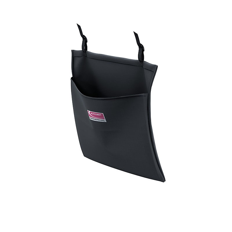 Suncast Commercial House Keeping Cleaning Cart Hanging Bag, Black Polyethylene (HKCBAG01D) image 1