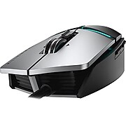 Alienware Elite AW959 Gaming Optical Mouse, Silver/Black