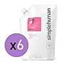 simplehuman Hand Soap Refill, Geranium, 34 fl oz., 6/Carton (CT1018)~#|#~sp59283204_sc7