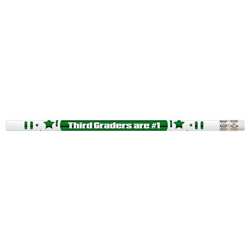 Musgrave 3rd Graders Are #1 Motivational Pencils, Pack of 12 (MUS2206D) image 1