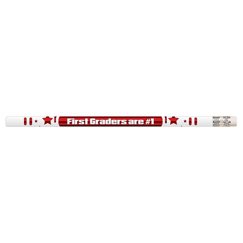 Musgrave 1st Graders Are #1 Motivational Pencils, Pack of 12 (MUS2204D) image 1