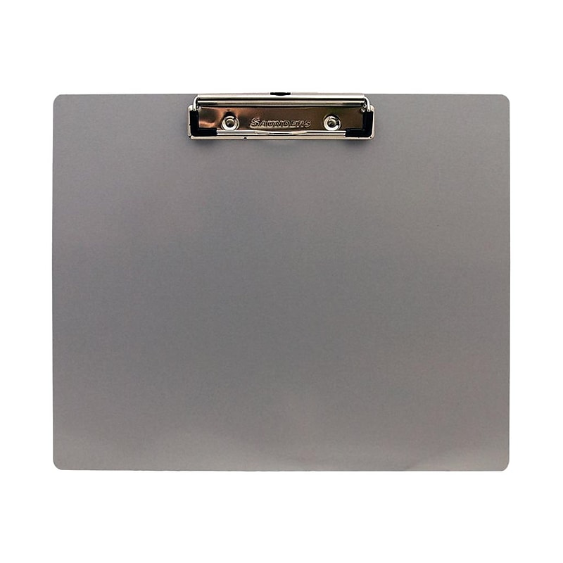 Saunders Aluminum Landscape Clipboard, Letter Size, Silver (21521) image 1