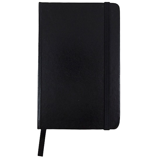 JAM Paper Pocket Notebook, 3.75" x 5.625", Narrow Ruled, 100 Sheets, Black (340526602)~#|#~sp59510322_sc7