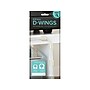 UT Wire D-Wings Cable Clips, 0.5", White, 18/Pack (UTW-D18-WH)~#|#~sp59579090_sc7