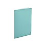 Poppin 2-Pocket Portfolio Folder, Aqua/Light Gray (101931)~#|#~sp59579107_sc7