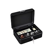 Honeywell Cash Box, 5 Compartment, Black (6112)