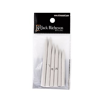 Richeson Classic Tortillions Set, Gray, 6/Pack (JR710316)