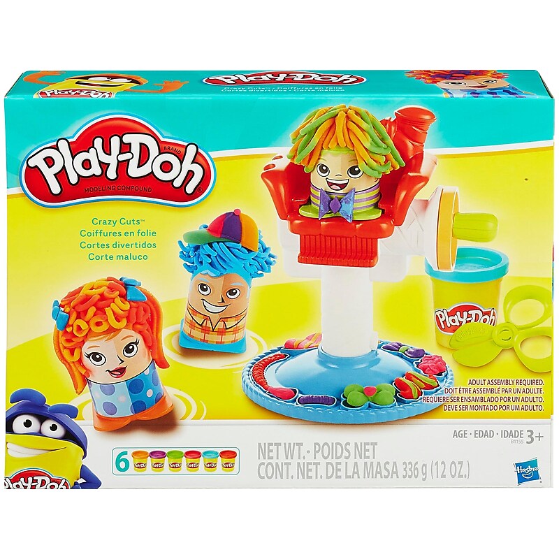 Play-Doh Crazy Cuts Creative Kit, Assorted Colors (F1260) image 1