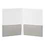 Poppin 2-Pocket Portfolio Folder, Blush/Light Gray (105225)~#|#~sp59579395_sc7
