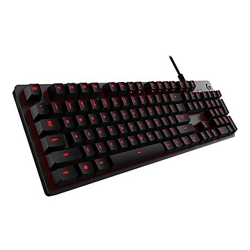 Logitech G413 Wired Gaming Keyboard, Carbon (920-008300)