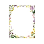 Great Papers! Flower Meadows Everyday Letterhead, Multicolor, 80/Pack (2019077)