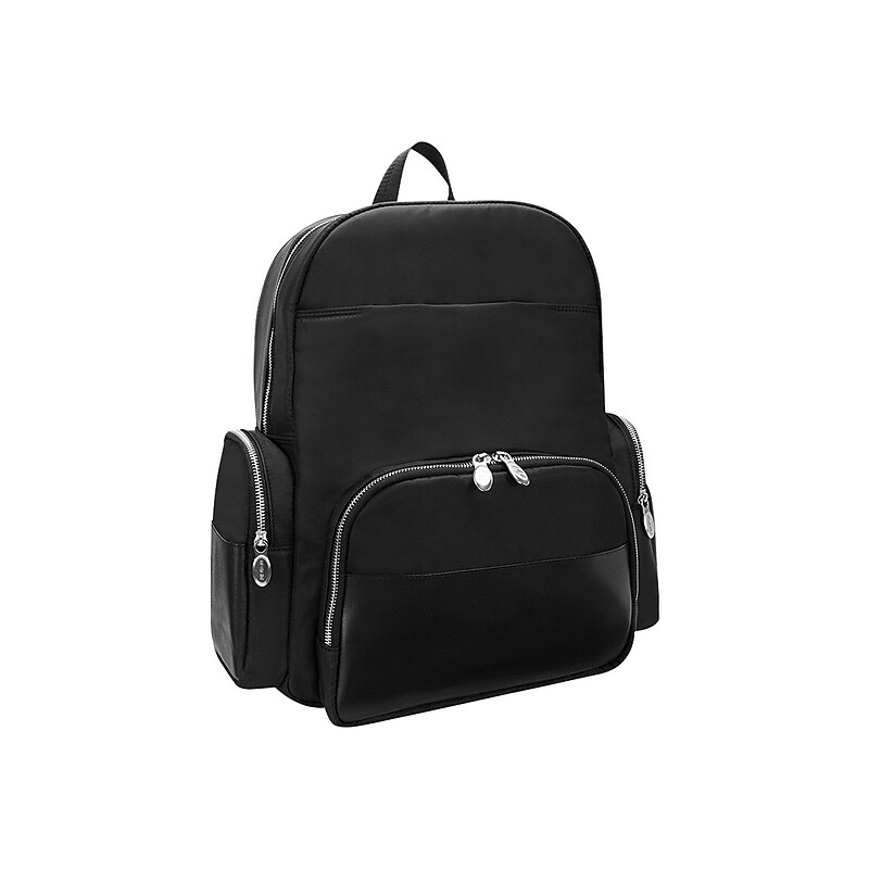 McKlein CUMBERLAND Laptop Backpack, Small, Black (18365) image 1