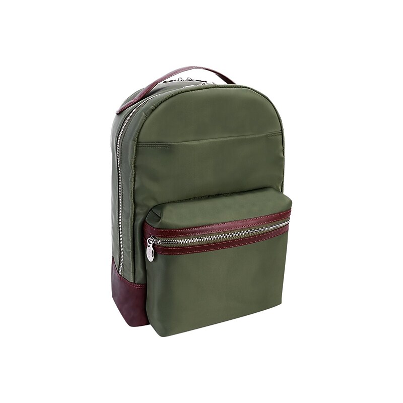 McKlein PARKER Laptop Backpack, Small, Green (18551) image 1